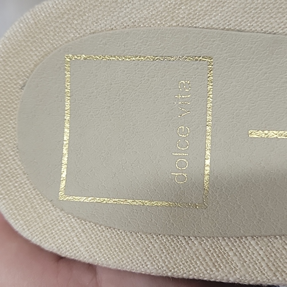 Dolce Vita Giza Knotted Platform square toe Slides-Size 8 - Picture 13 of 14